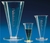 Messbecher PMP 500ml konisch Messbecher, PMP, 500 ml, konisch, glasklar, Graduierung 10 ml, mit...