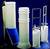 Pipette washer PE / PP Ø 173mm Höhe 980mm Automatic pipette washer, PE / PP, outer Ø 173 mm,...