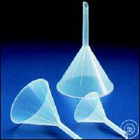 Analysetrichter PP 10ml Außen Ø37mm Analysetrichter, PP, 10 ml, 60° Winkel, Außen Ø 37 mm, Stiel...
