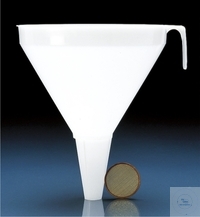 Fasstrichter Ø 200 mm PP Fasstrichter, 1300 ml, natur, PP, Ø 200 mm, Höhe 252 mm, Auslauf Innen-Ø...