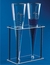 Halter für 2 Imhofftrichter PMMA Halter für 2 Imhofftrichter, PMMA, Abmessung 150 x 300 x 294 mm