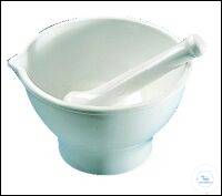 Mortar, white, without pestle, 500 ml, Ø 150 mm, height 90 mm Pack = 5 pcs.