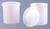 Specimen container 100 ml Specimen container, 100 ml, bottles with lid, made of PE-HD, height 61 mm