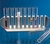Test tube racks PP Test tube racks, PP, 10 holes, outer Ø 16 mm, 220 x 55 mm