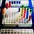 Test tube rack Ø8,5mm Styrofoam Test tube rack, styrofoam, for 250 places, hole Ø 8,5 mm, hole...