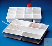 TRAY WITH 5 DIFFERENT STORAGE SHELVES TRAY, WITH 5 DIFFERENT STORAGE SHELVES, PVC, 410 X 300 MM,...