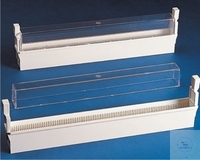 DISTRIBUTEUR DE LAMES POUR 100 LAMES 76 X 26 MM, ABS, 360 X 38 MM, HAUTEUR 100 MM, LOT = 2 PIÈCES