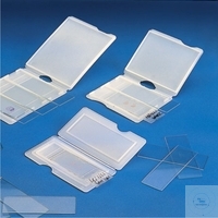 DISPATCH CONTAINER, FOR SLIDE 76 X 26 MM, PP, DIMENSION 50 X 100 MM, PACK = 10 PCS