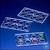 Staining plate PS 8 wells Staining plate, PS, with 8 round wells, Ø 15 mm, Dimensions 95 x 57 mm