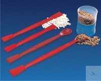 Laborspatel PA 180mm mit Löffel Laborspatel, PA, Länge 180 mm, mit Löffel, für Lebensmittel geeignet