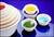 Bowl Ø 240 mm PP round white Bowls, white, round, PP, Ø 240 mm, height 100 mm, capacity 2900 ml