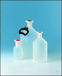 Steilbrustflasche 5000ml Enghals Steilbrustflaschen, 5000 ml, Enghals, PP, NS-Stopfen NS 45