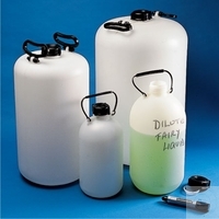Ballon, 10000 ml, HDPE, smalle opening, zonder kraan, met schroefstop, hals-Ø 52,5 mm, hoogte 425...
