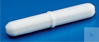 Magnetic stirring bars, cylindrical with ring, O.Ø 9 mm, length 70 mm, PTFE