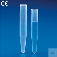 CENTRIFUGEBUIZEN PP GEGRADUEERD CENTRIFUGEBUIZEN, CONISCHE BODEM, GEGRADUEERD PP, 15 ML, 18 X 118...