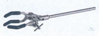 Stativklemme 3-Finger, Alum.,bis 70mm Stativklemme 3-Finger, aus Aluminium, Spannweite bis Ø 70...