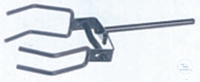 Stativklemme, 4-Finger, Edelstahl Stativklemme 4-Finger, aus Edelstahl, Spannweite 30-100 mm Ø,...