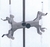 Bürettenhalter für 2 Büretten Aluminium Bürettenhalter für 2 Büretten, Spannweite 0-13mm, mit...