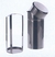 Sterilizing boxes for 10 petri dishes Ø 100 mm, A.Ø 120 mm, height 250 mm, stainless steel