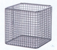 Basket 300 x 200 x 150 mm Basket, 300 x 200 x 150 mm, wire mesh 8 x 8 mm, stainless steel