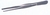 Pinzette L:300mm Stahl Pinzette, Länge: 300 mm, stumpf, gerade, Edelstahl