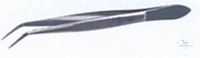 Pinzette L:145mm gebogen Stahl Pinzette, Länge 145 mm, spitz, gebogen, Edelstahl