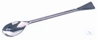 Polylöffel 210mm aus Stahl Polylöffel, Länge: 210 mm, Spatel 35 x 20 mm, Löffel 65 x 28 mm,...