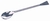 Polylöffel 150mm aus Stahl Polylöffel, Länge: 150 mm, Spatel 30 x 13 mm, Löffel 35 x 15 mm,...