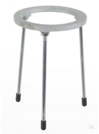 Tripods, I.Ø: 180 mm, height 250 mm, made of stainless steel