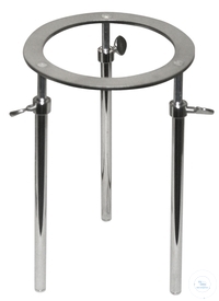 Dreifuss Ø 100mm Edelstahl Dreifuss, Ø 100 mm, Höhe verstellbar, aus Edelstahl