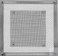 DRAHTGEWEBE 155 x 155mm NICHROME Drahtgewebe, mit Rahmen, Grösse 155 x 155 mm, Edelstahl