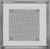 Drahtgewebe 155 x 155mm Edelstahl Drahtgewebe, mit Rahmen, Grösse 155 x 155 mm, Edelstahl