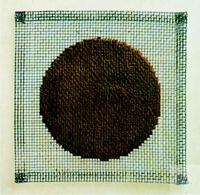 DRAADBAND 120 x 120mm KERAMIEK MIDDEN Draadgaas, met steenmeelinlage aan beide zijden, afmeting...