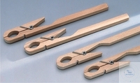 Reagenzglashalter REAGENZGLASHALTER, AUS HOLZ, MIT STAHLFEDER, LÄNGE: 175 MM