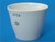 Crucible 80ml porcelain medium shape glazed Melting crucible, porcelain, 80 ml, Ø 60 mm, Height...