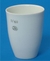 Crucibles 15 ml porcelain HF glazed Melting crucibles porcelain, 15 ml, Ø 30 mm, height 38 mm,...