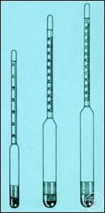 Sugar areometer 0-10% mas (Brix)