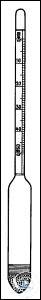 Areometer ASTM 126H 1,050-1,100:0,001