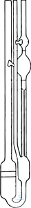 VISKOSIMETER ASTM D445 446 1000-5000 VISKOSIMETER, L.CA.283 MM, F.TRANSP.FLÜSSIGKEITEN, KAPILLARE...