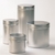 Sterilizing boxes height 115 mm Ø 120 mm aluminium Sterilizing and storage boxes, made of...