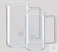 Becher 1000 ml HF mit Handgriff und Ausguss Becher 1000 ml, hohe Form, mit Handgriff und Ausguss,...