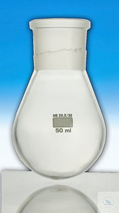 Verdampferkolben 500 ml NS 29/32 beschichtet Verdampferkolben, Birnenform, 500 ml, NS 29/32,...