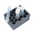 Heizblock BLT828 24 Plätze Ø 18 mm Heizblock, Typ BLT828, 24 Plätze, für Röhrchen Ø 18 mm