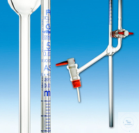 Microburet volgens Bang, Kl-AS, 5 ml:0.02, met afsluitkraan aan de zijkant, NS-PTFE-kip,...