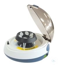 Mini centrifuge CF-5 max. toerental 5500 rpm voor 6 buisjes 0,5/1,5/2,0 ml of 2 strips van 8-PCR...