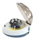 Mini Centrifuge, type CF-5, speed max. 5000 rpm, w. lid-activated ON/OFF safety switch, complete...