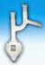Spitzkolben nach Claisen 250ml MH + SH NS14/23 Spitzkolben nach Claisen, 250 ml, MH NS 14/23, SH...