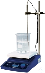 Verwarmingsplaat HP-20D, set, digitaal max. 380°C, 600 W,  plaat met keramische coating 180x180...