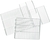 Wire shelf IGS155, 520 x 440 mm, PTFE coated steel, for incubator 155 L