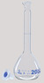 Messkolben KL-A 100 ml KB NS 14/23 m.A. Messkolben, 100 ml, Klasse A, mit Ausguss,...